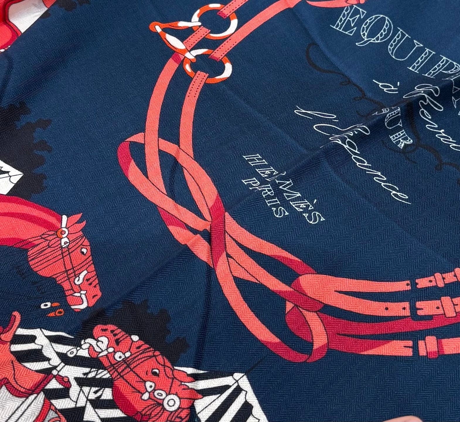 HERMES 26S SCARF 140 IN CASHMERE AND SILK 305964