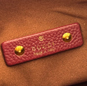 MEDIUM SOFTBIT MAXI SHOULDER BAG 27.5 IN ROSSO ANCORA RED GRAINY LAMBSKIN