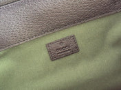 GUCCI 26S OPHIDIA LARGE BACKPACK 46 IN BLACK CALFSKIN