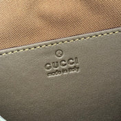 GUCCI 26S SUPREME MESSENGER BAG 23 IN MOSS GREEN CANVAS