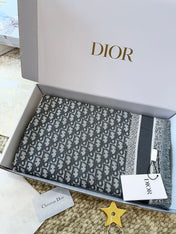 DIOR 26S SCARF 140 IN CASHMERE AND SILK 513543