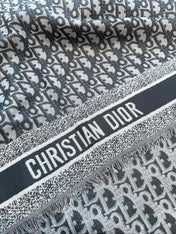 DIOR 26S SCARF 140 IN CASHMERE AND SILK 513543