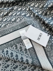 DIOR 26S SCARF 140 IN CASHMERE AND SILK 513543