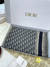 DIOR 26S SCARF 140 IN CASHMERE AND SILK 513544