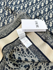 DIOR 26S SCARF 140 IN CASHMERE AND SILK 513544