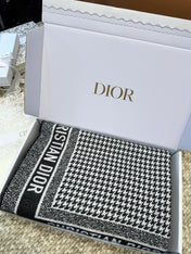 DIOR 26S SCARF 140 IN WOOL AND CASHMERE 509311