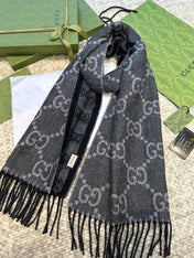 GUCCI 26S SCARF IN CASHMERE 316614