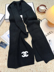 CHANEL 25S SCARF 175 IN WOOL 991922