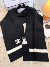 CHANEL 25S SCARF 175 CM IN  WOOL CASHMERE 943159