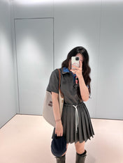 MIUMIU PLEATED DRESS STYLE 19