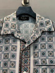 LORO PIANA 26S SILK SHIRT 686