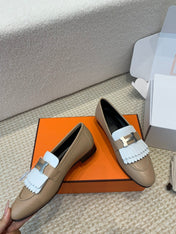 ROYAL LOAFER NUDE BROWN CALFSKIN