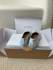 SL TABI BALLERINA FLAT PASTEL LAMBSKIN