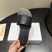 CHLOÉ 26S SANDALS IN BLACK CALFSKIN STYLE 1