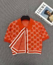 GUCCI 26S SHORT-SLEEVE KNITTED CARDIGAN 560