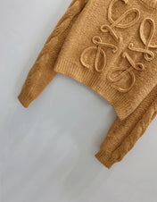 LOEWE 26S CABLE-KNIT SWEATER 621