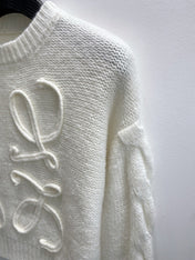LOEWE 26S CABLE-KNIT SWEATER 622