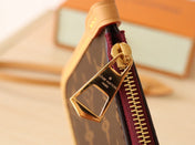 LV 25S SMALL CARRYALL BAG IN BROWN MONOGRAM CALFSKIN