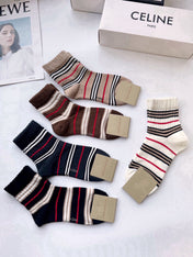BURBERRY 26S ANKLE SOCKS 562521 (1 BOX)
