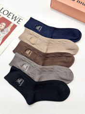 BURBERRY 26S CREW SOCKS 155683 (1 BOX)