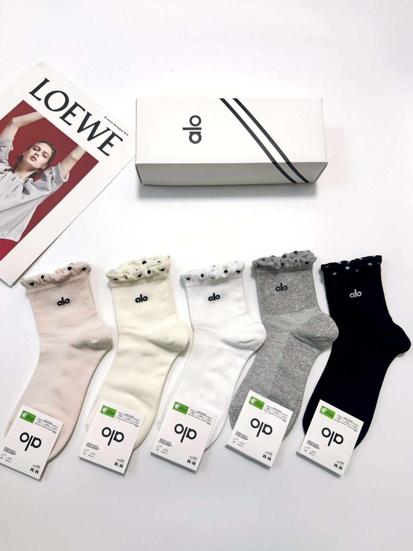 ALO 26S ANKLE SOCKS 208865 (1 BOX)
