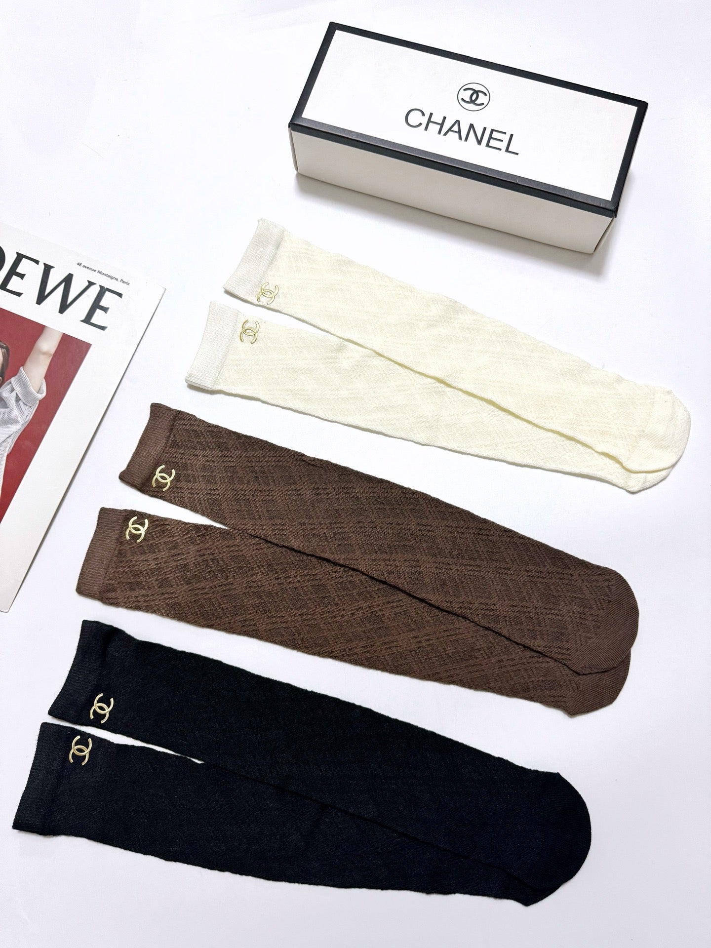 PRADA 26S CREW SOCKS 319312 (1 BOX)