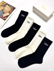 DIOR 26S CREW SOCKS 405366 (1 BOX)