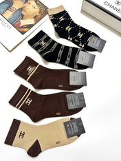 CHANEL 26S ANKLE SOCKS 405370 (1 BOX)