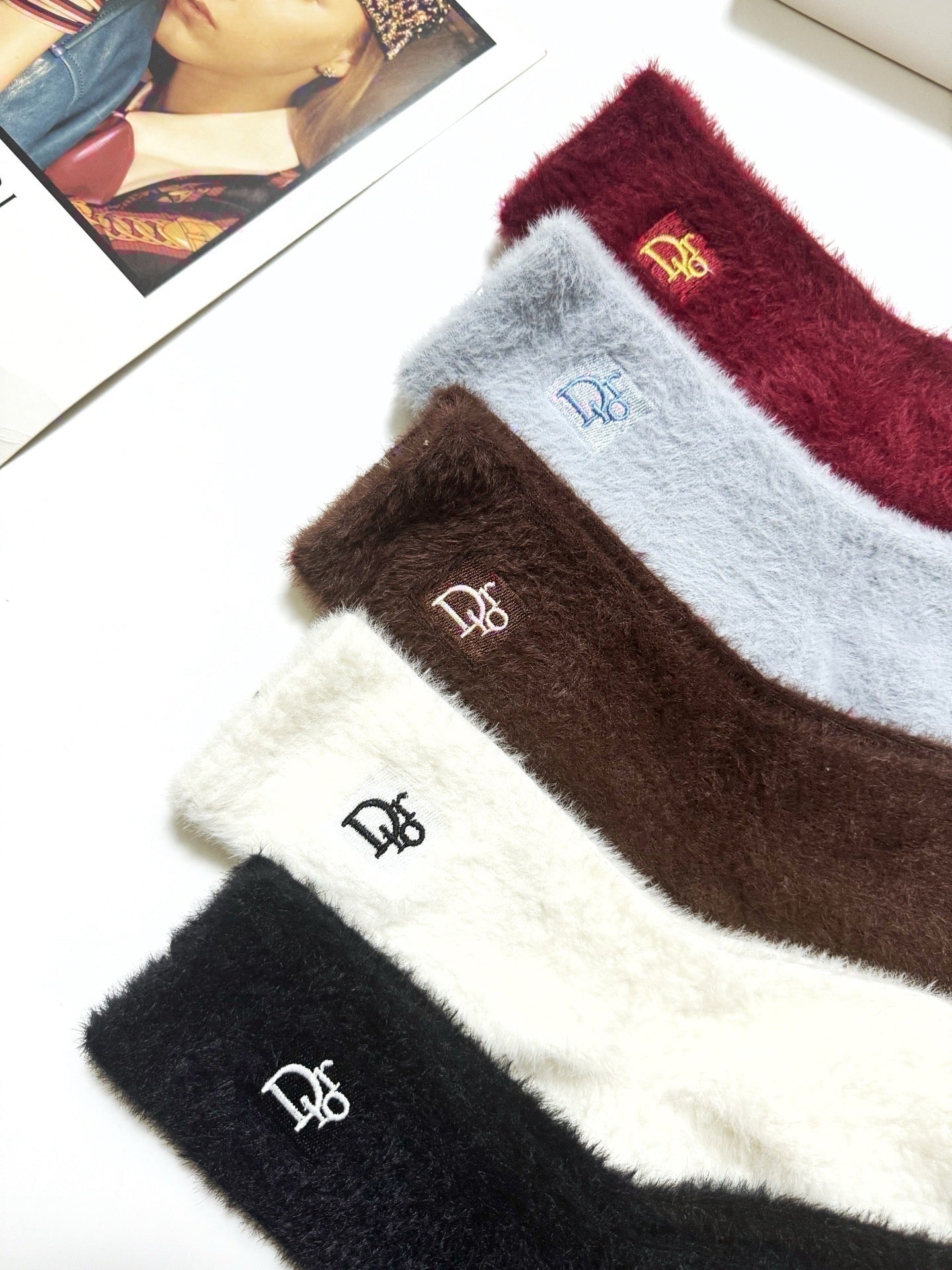 DIOR 26S CREW SOCKS 405374 (1 BOX)