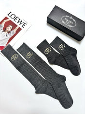 PRADA 26S CREW SOCKS 408722 (1 BOX)