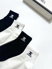 CHANEL 26S ANKLE SOCKS 408731 (1 BOX)