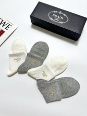 PRADA 26S ANKLE SOCKS 408733 (1 BOX)