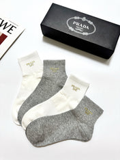 PRADA 26S ANKLE SOCKS 408733 (1 BOX)