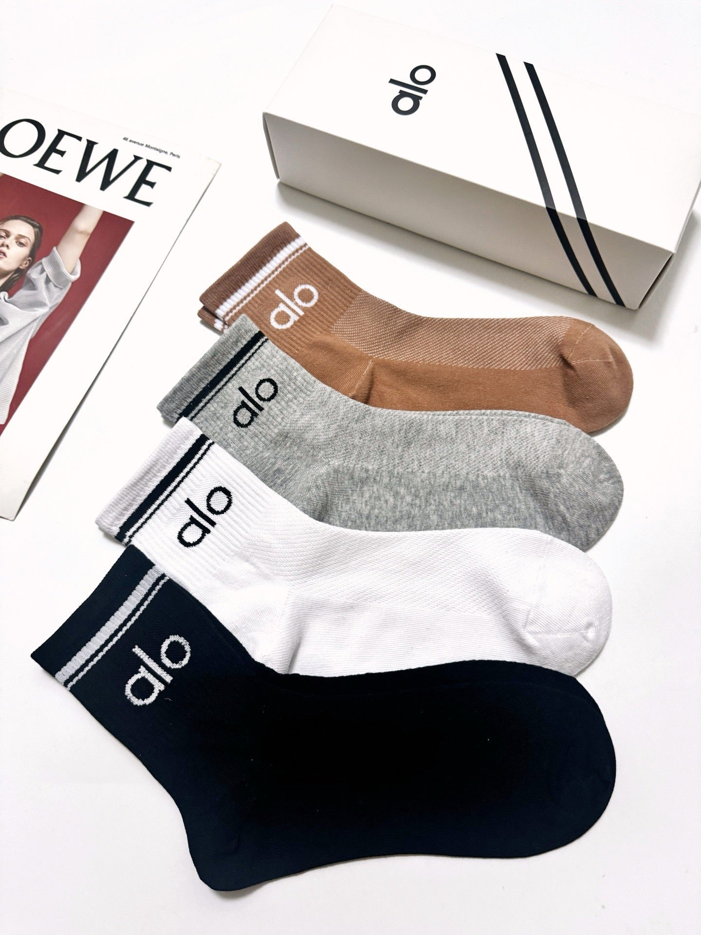 ALO 26S ANKLE SOCKS 410287 (1 BOX)