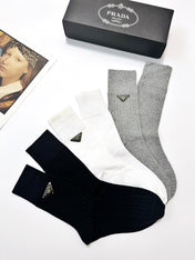 PRADA 26S CREW SOCKS 412440 (1 BOX)