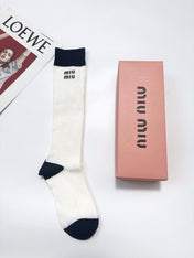 MIUMIU 26S CREW SOCKS 412442 (1 BOX)