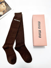 MIUMIU 26S CREW SOCKS 413921 (1 BOX)