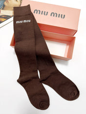 MIUMIU 26S CREW SOCKS 413921 (1 BOX)