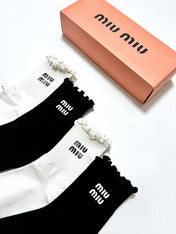 MIUMIU 26S ANKLE SOCKS 417710 (1 BOX)