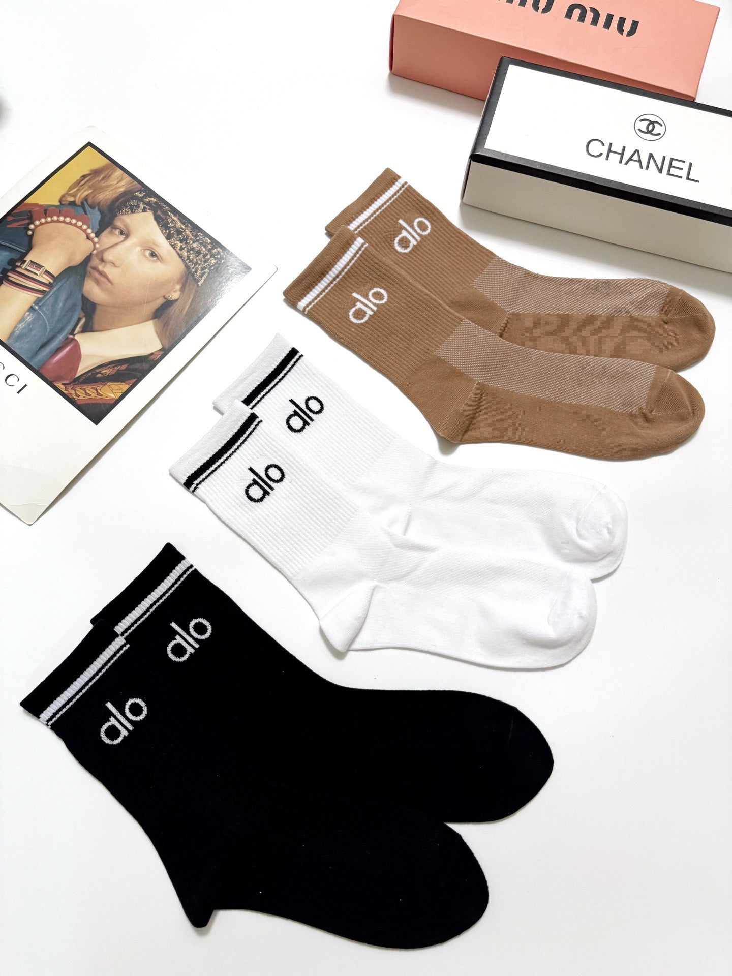 ALO 26S CREW SOCKS 421113 (1 BOX)