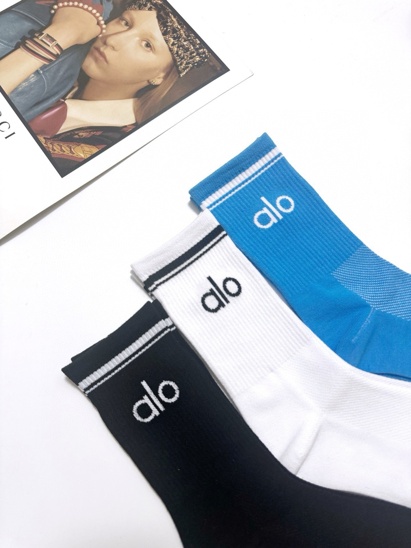 ALO 26S CREW SOCKS 421116 (1 BOX)