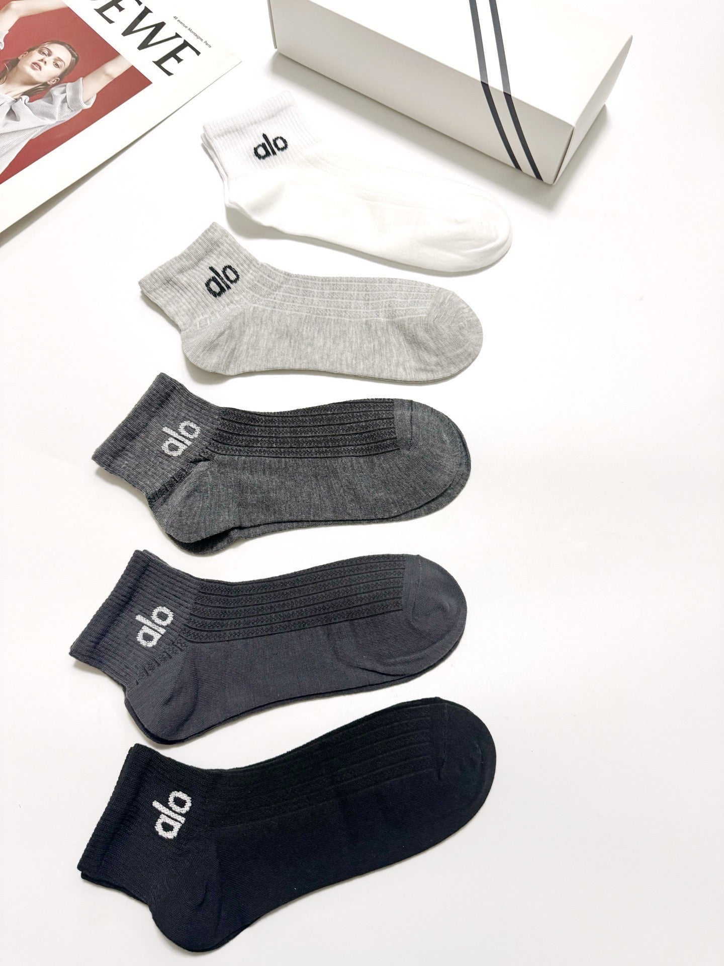 ALO 26S ANKLE SOCKS 423086 (1 BOX)