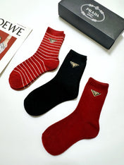 PRADA 26S CREW SOCKS 425089 (1 BOX)