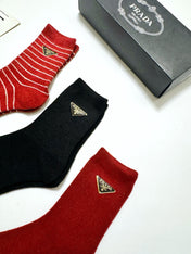 PRADA 26S CREW SOCKS 425089 (1 BOX)