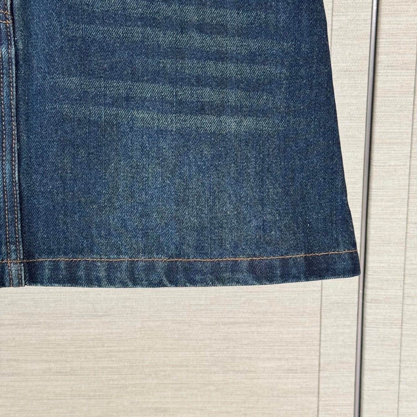 PRADA 26S DENIM MINI SKIRT 1223