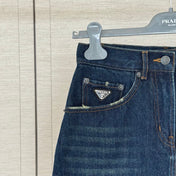 PRADA 26S DENIM MINI SKIRT 1223