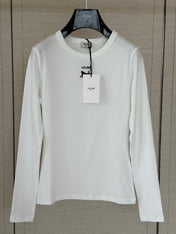 CELINE 26S LONG-SLEEVE CREWNECK T-SHIRT 562