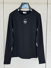 CELINE 26S LONG-SLEEVE CREWNECK T-SHIRT 561