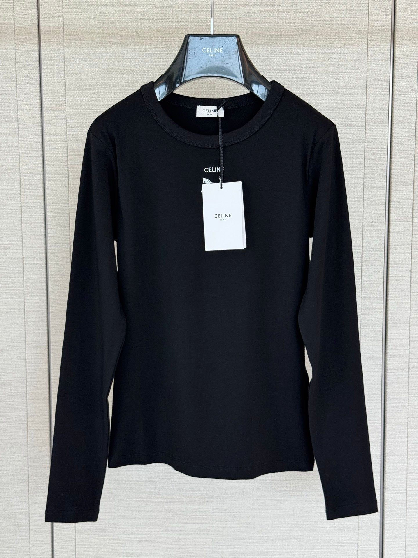 CELINE 26S LONG-SLEEVE CREWNECK T-SHIRT 561