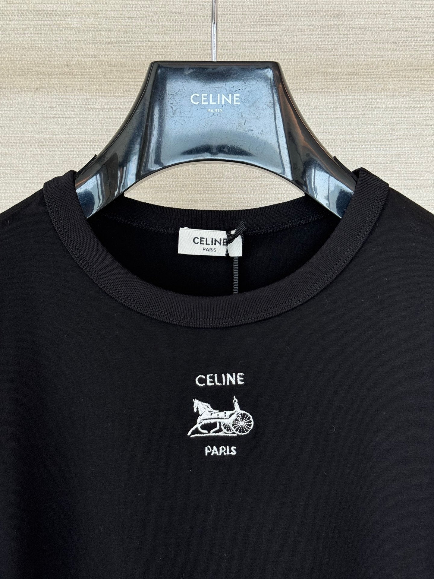 CELINE 26S LONG-SLEEVE CREWNECK T-SHIRT 561
